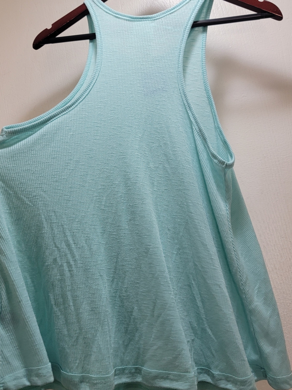 Free People Mint Ribbed Tank - Picture 4 of 5